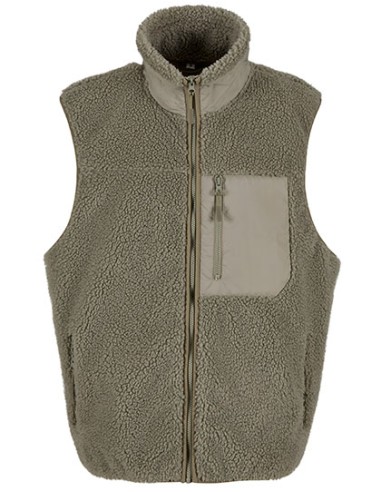 BUI-BY407-Bonded Sherpa Vest